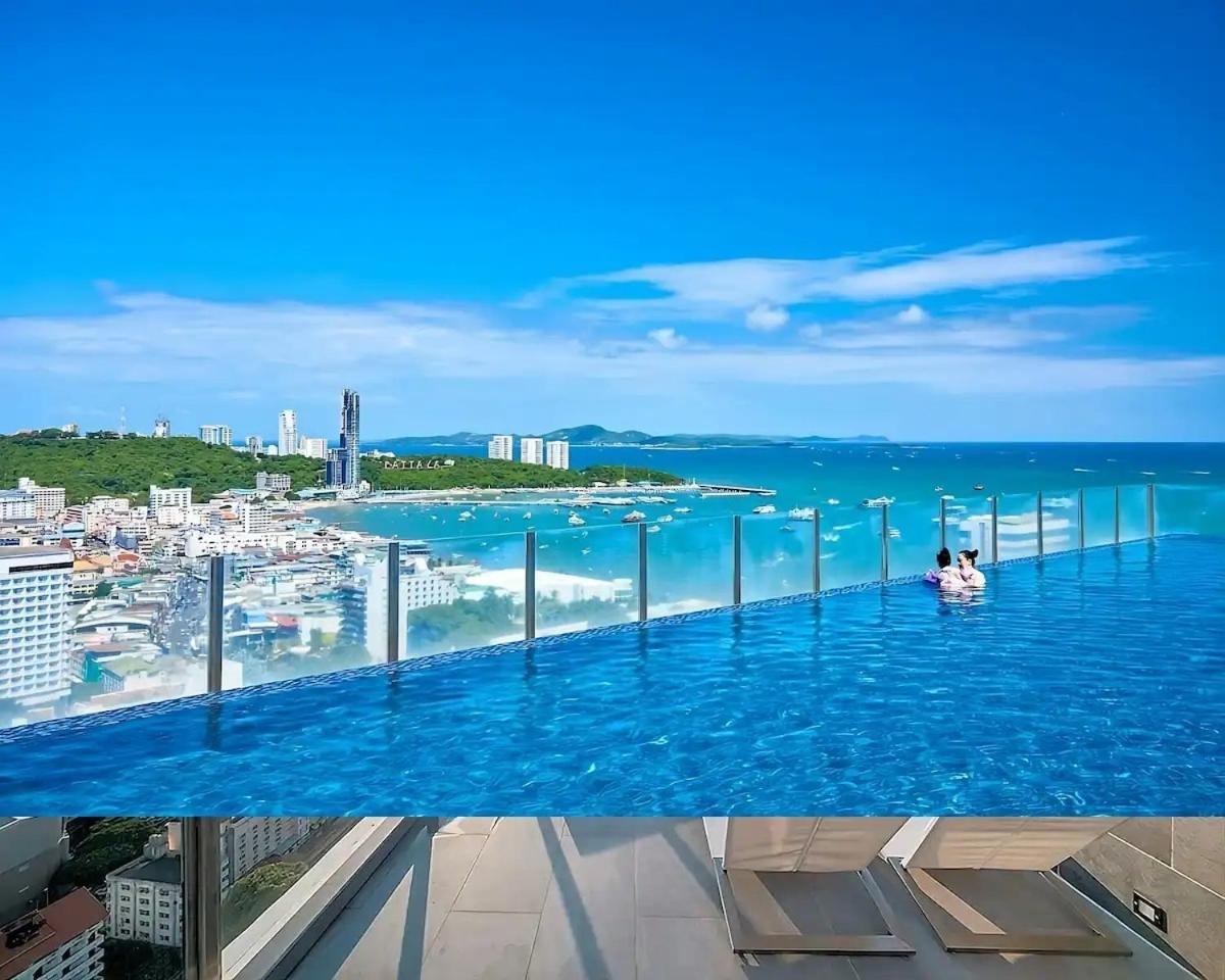 Best Location In Pattaya, Sky Pool & Infinity Edge Exterior foto