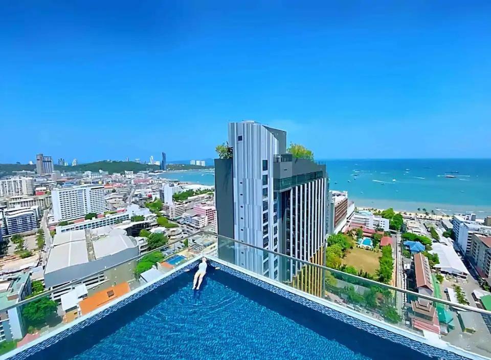 Best Location In Pattaya, Sky Pool & Infinity Edge Exterior foto