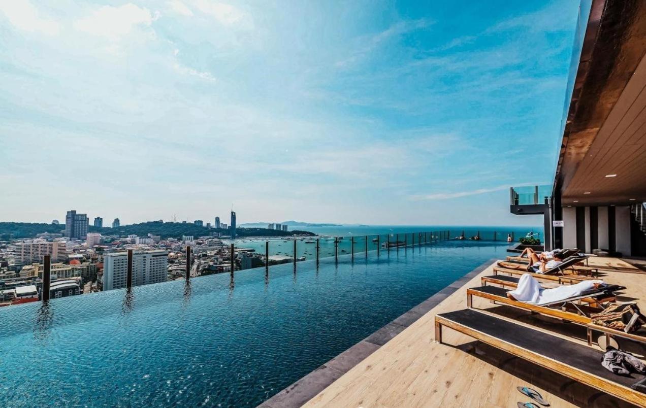 Best Location In Pattaya, Sky Pool & Infinity Edge Exterior foto