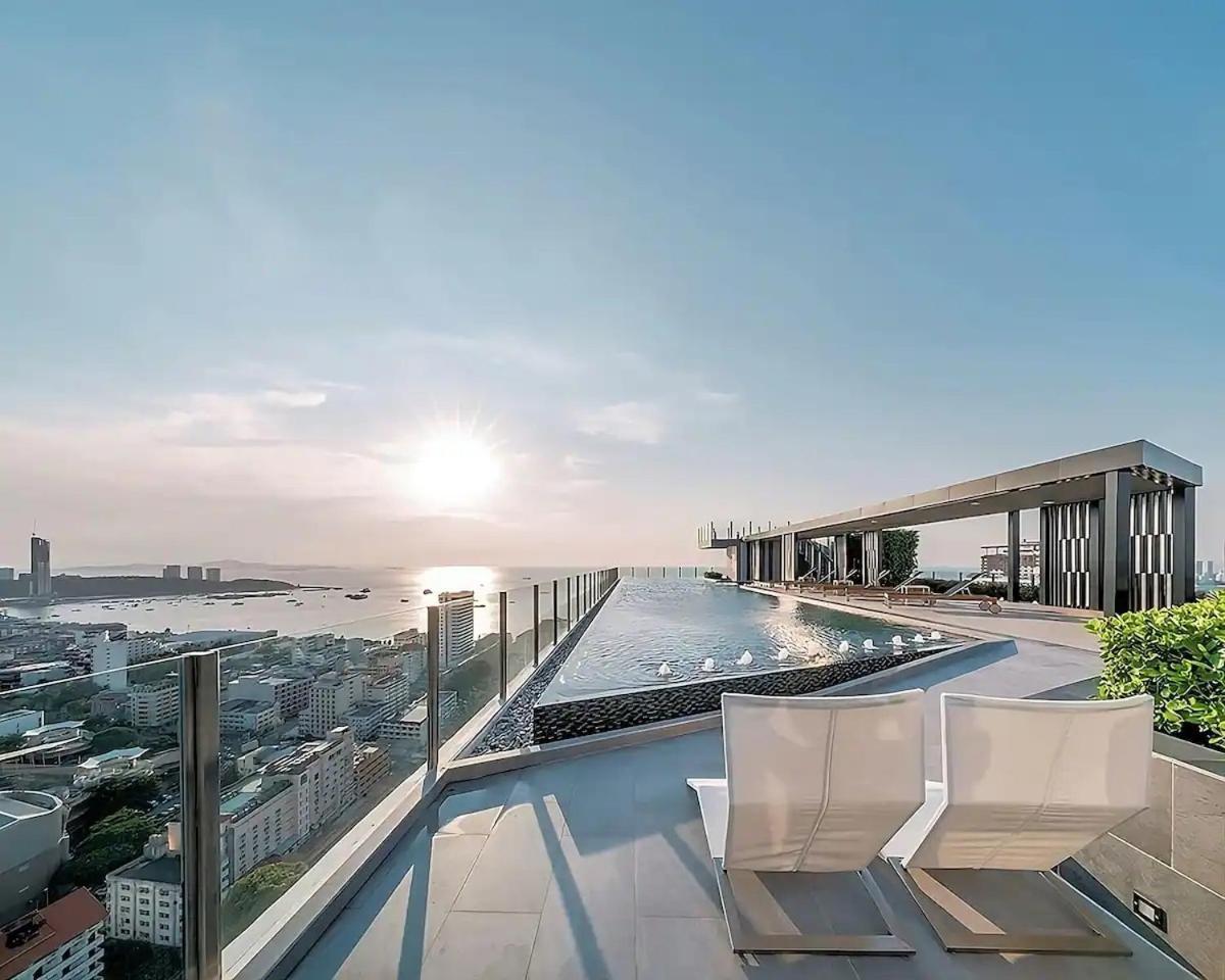 Best Location In Pattaya, Sky Pool & Infinity Edge Exterior foto