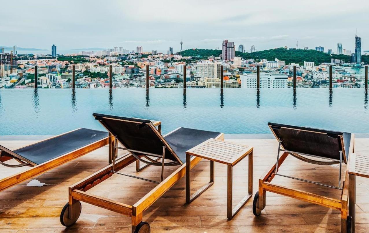 Best Location In Pattaya, Sky Pool & Infinity Edge Exterior foto